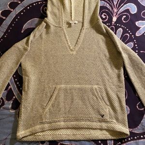 American Eagle Outfitters Cream Hoodie